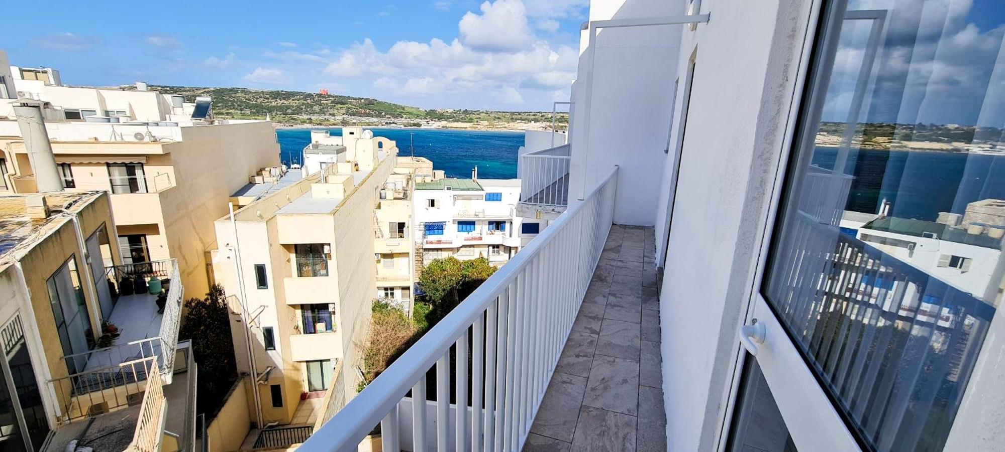 Appartement Seaside Serenity - Luxe Penthouse - Near The By Quicktrips Mellieħa